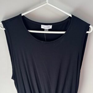 Calvin Klein Black Sleeveless Dress